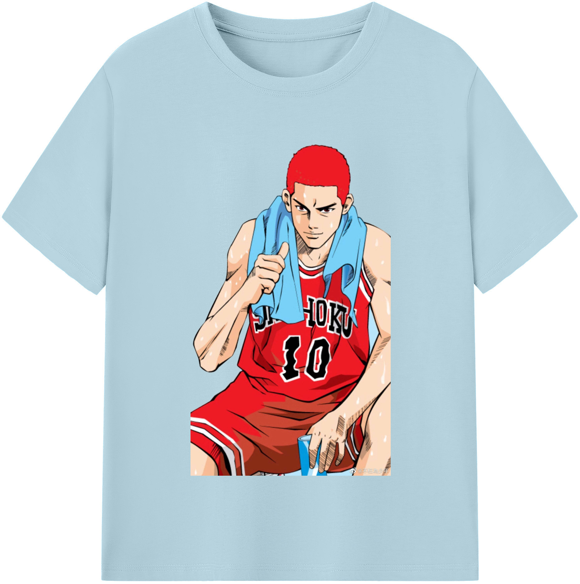 （画像用） SLAM DUNK／スラムダンク 綿100％半袖Tシャツ（フロントプリント）